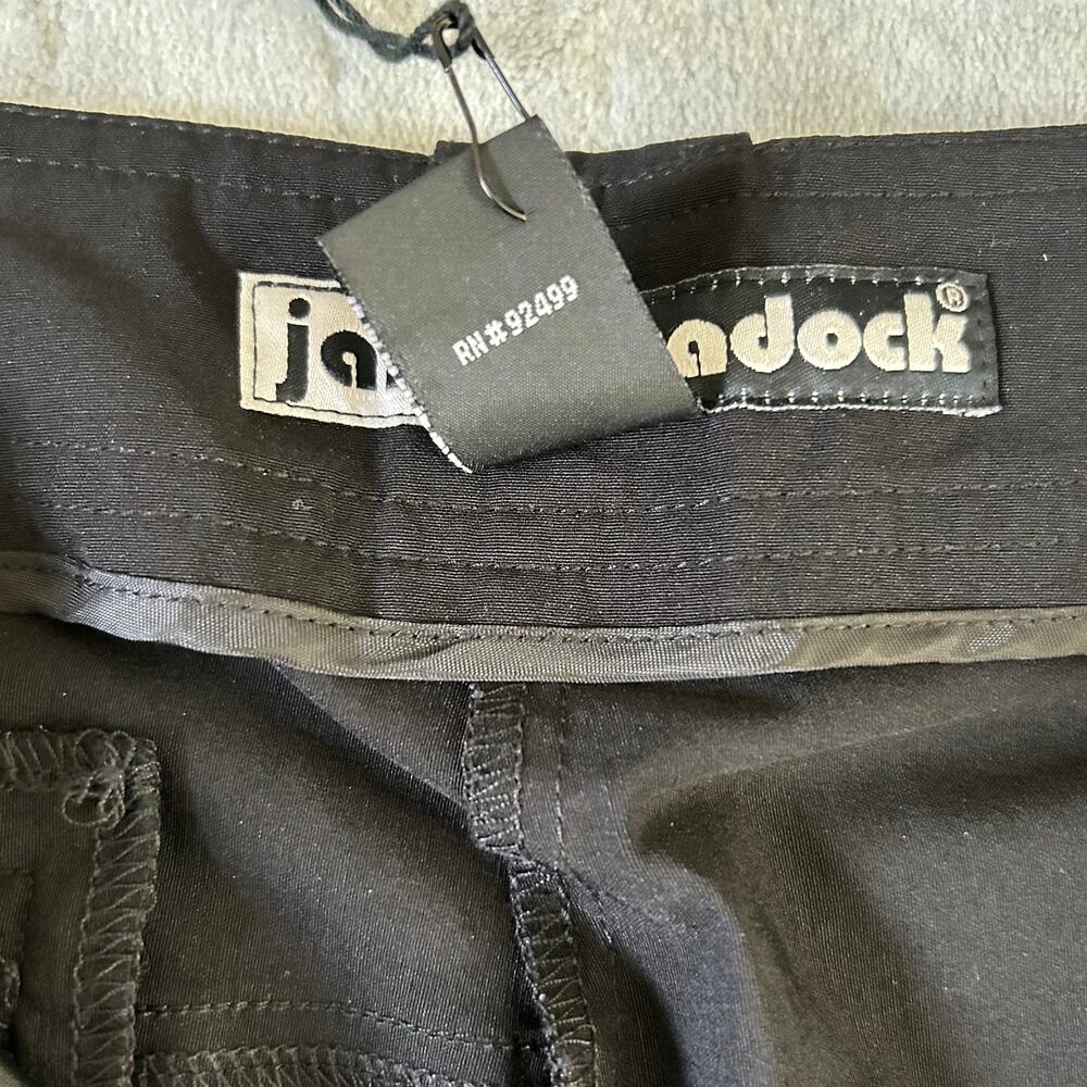 Jamie Sadock Golf Crop Pants Womens Size 2 Black 28x22 Tapered Leg 91301 NWT - Picture 9 of 16